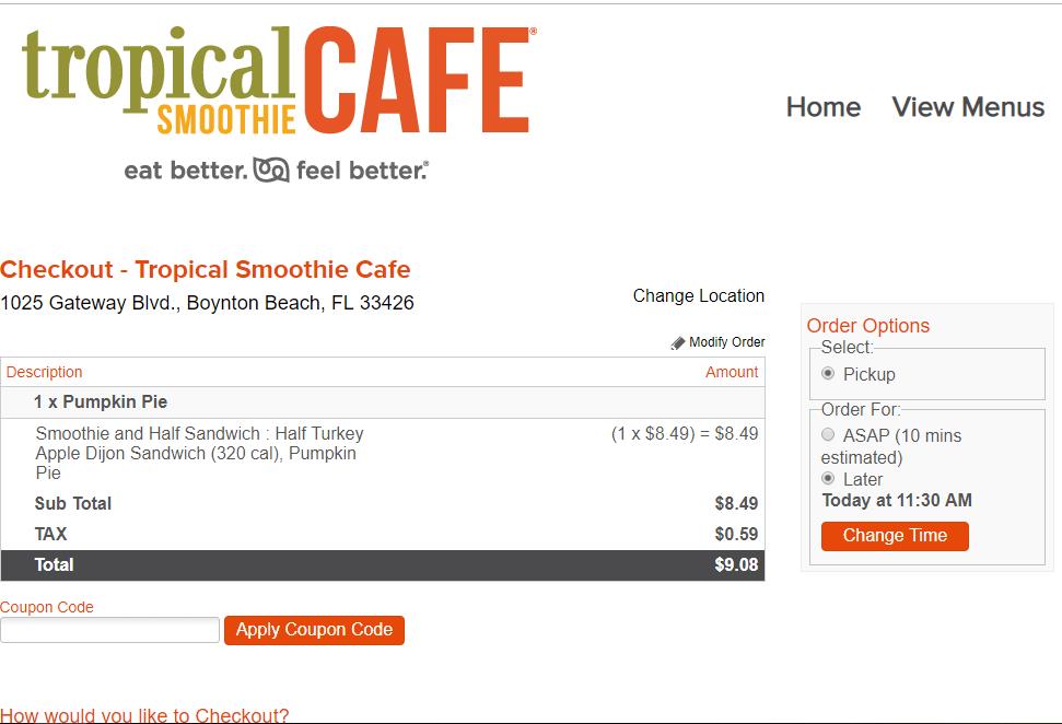 Tropical Smoothie Cafe Coupons, Promo Codes & Deals Jan2024