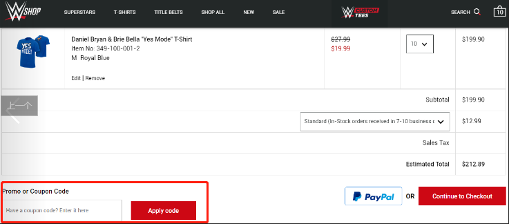 WWE Shop Coupons 01