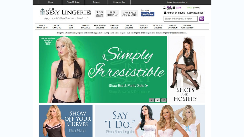 Sexy Lingerie Shop Coupons