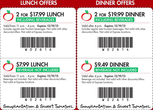 Souplantation Coupons